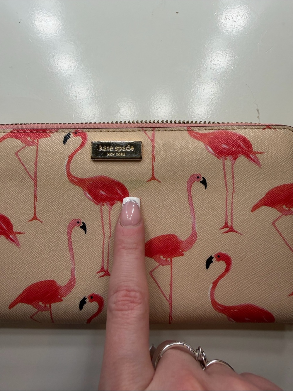 Kate Spade Flamingo Wallet - Picture 2 of 7